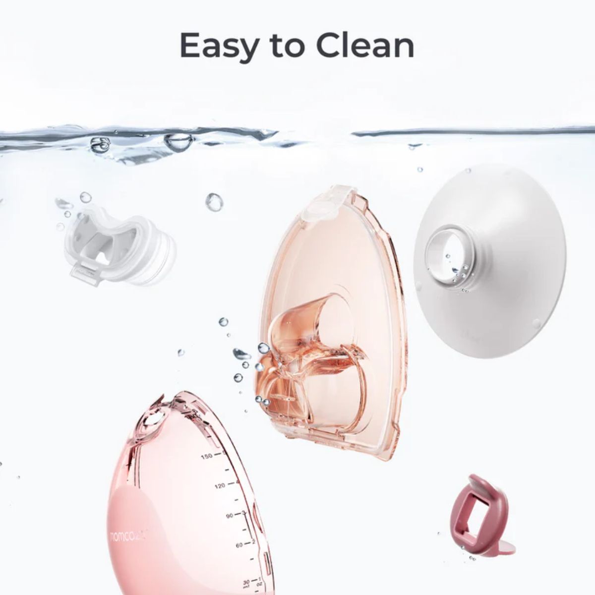 Momcozy Air 1 Ultra Slim Wireless Electric Double Breast Pump - Comfort Focused and Easy to Clean